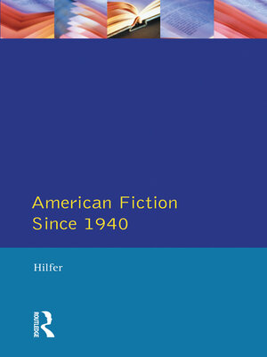 cover image of American Fiction Since 1940